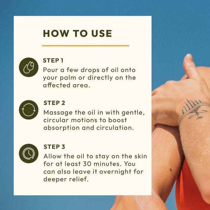 Ayurvedic Pain Relief (Massage) Oil - WellWith Ayuzera