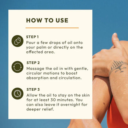 Ayurvedic Pain Relief (Massage) Oil - WellWith Ayuzera