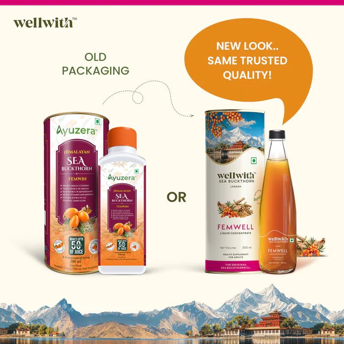 Sea Buckthorn FemWell 300ml - WellWith Ayuzera