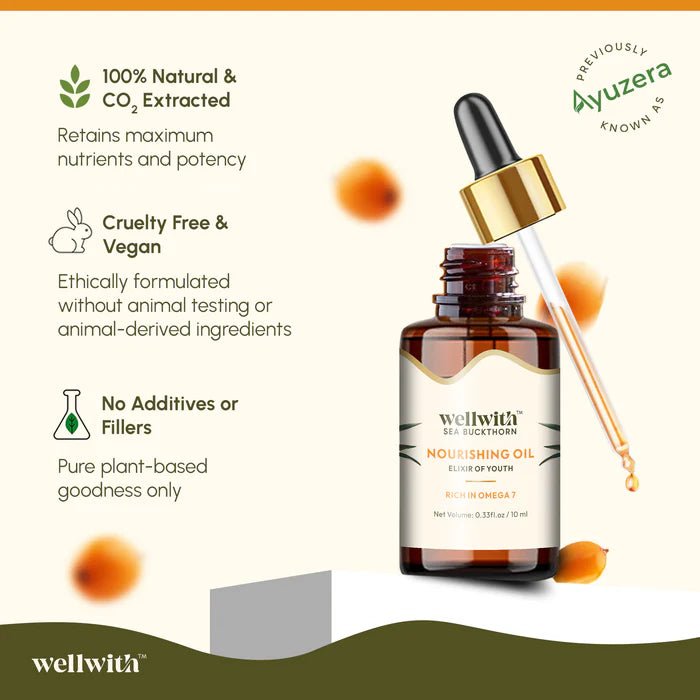 Sea Buckthorn Nourishing Oil - WellWith Ayuzera