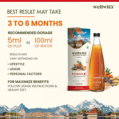 Sea Buckthorn Power X 300ml - WellWith Ayuzera