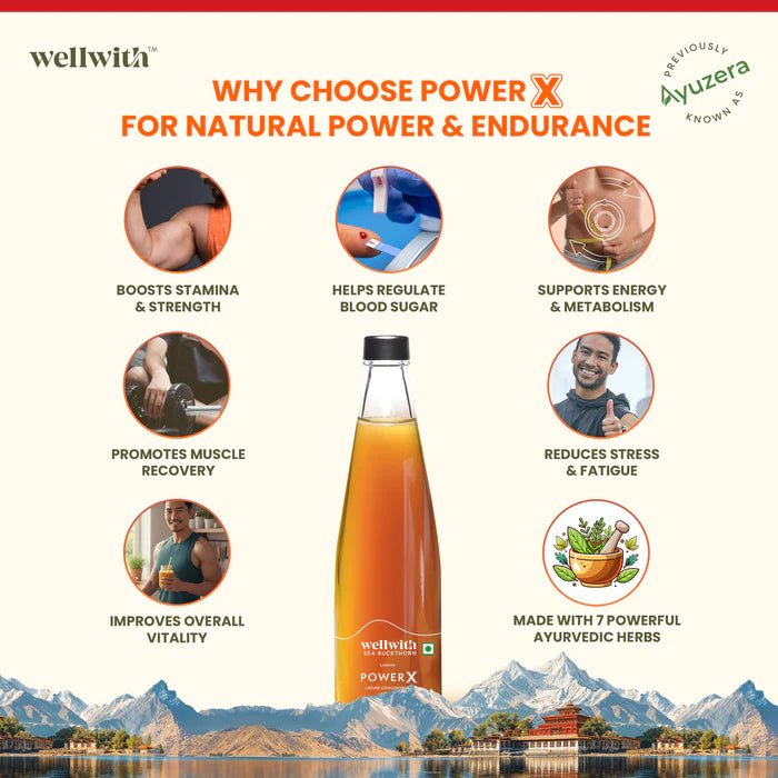 Sea Buckthorn Power X 300ml - WellWith Ayuzera